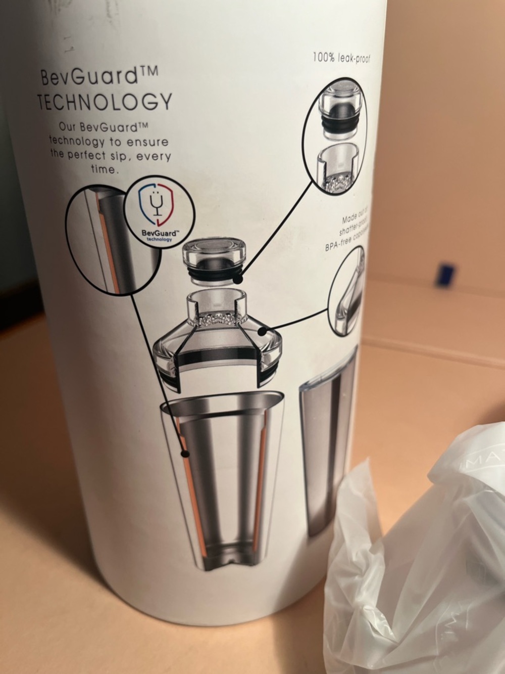 BrüMate Stainless Steel Shaker - Stainless NEW / Never Used - Picture 2 of 6